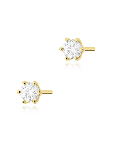 KOLCZYKI K0575 2 x 0,30ct