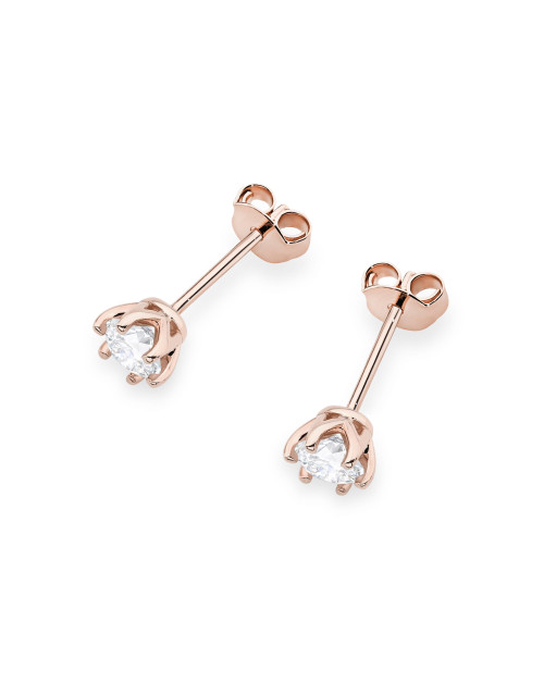 KOLCZYKI K0575 2 x 0,40ct