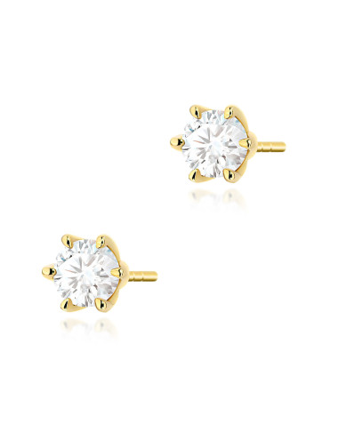 KOLCZYKI K0575 2 x 0,50ct