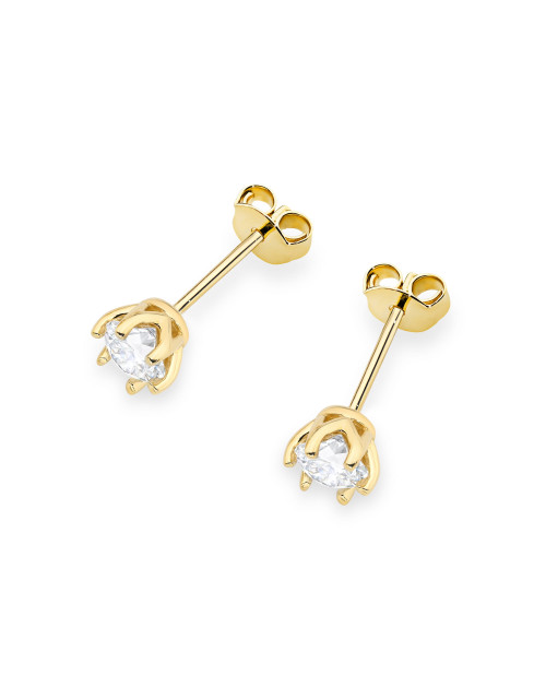 KOLCZYKI K0575 2 x 0,50ct