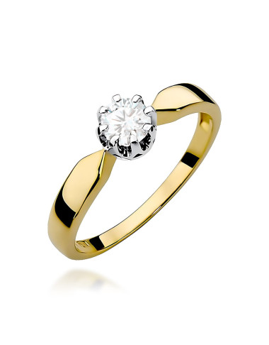 Pierscionek W228-0,40ct