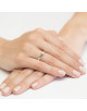 Pierscionek W228-0,30ct