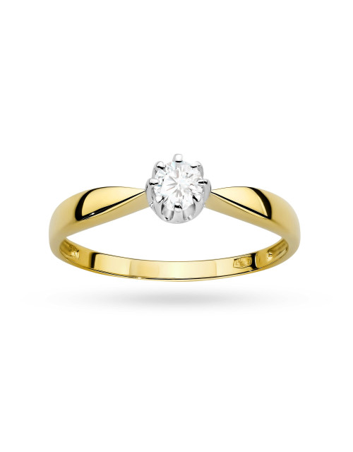 Pierscionek W228-0,15ct