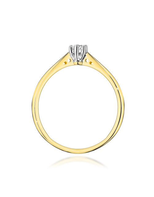 Pierscionek W229-0,10ct