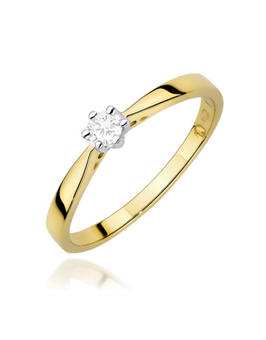 Pierscionek W229-0,10ct