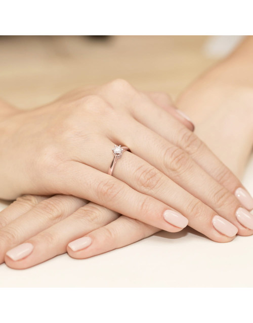 Pierscionek W234-0,30ct