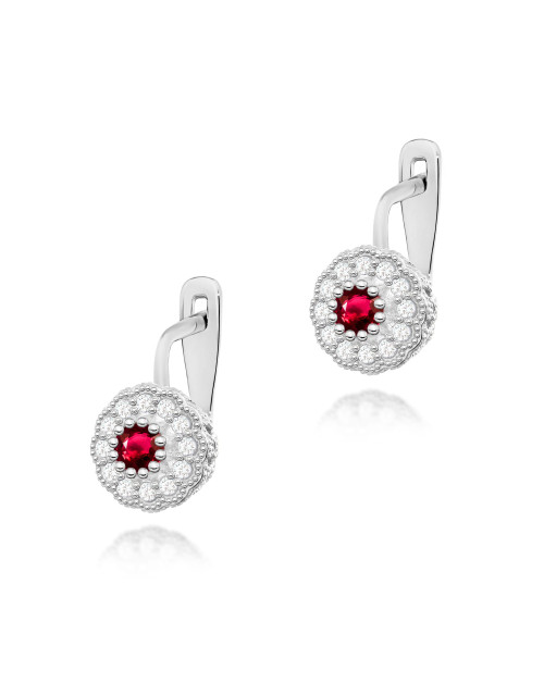 KOLCZYKI K0284B RUBIN