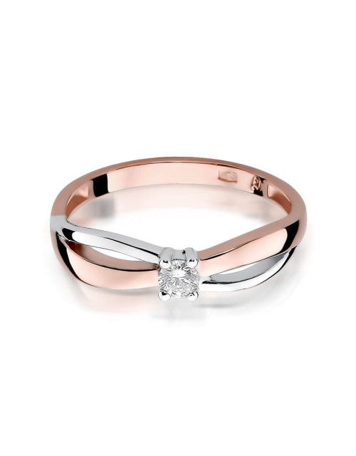 Pierscionek W248-0,10ct