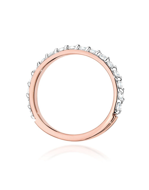 Pierscionek W532 Diamenty laboratoryjne 0,34ct