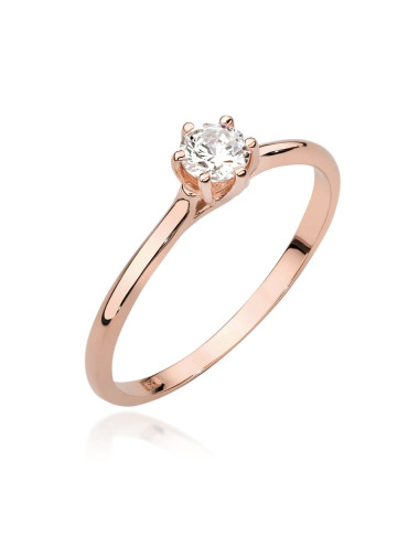 PIERŚCIONEK W499 Diament laboratoryjny 0,25CT