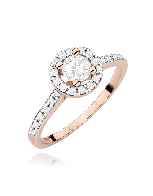 Pierscionek W477 Diament laboratoryjny 0,30ct