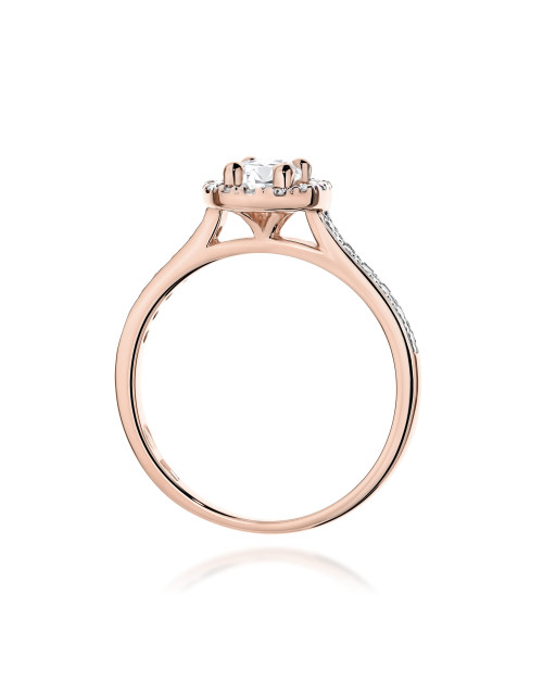 Pierscionek W477 Diament laboratoryjny 0,30ct