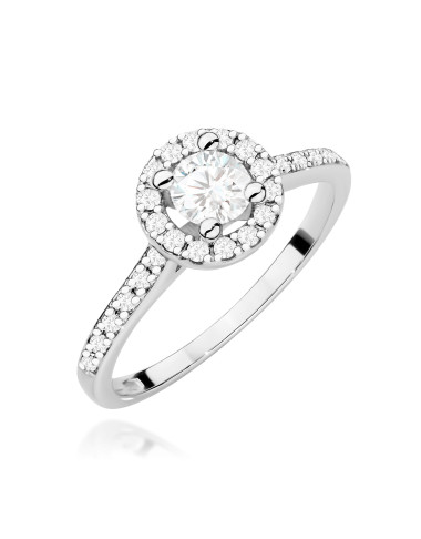 Pierscionek W477 Diament laboratoryjny 0,30ct