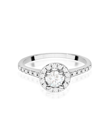 Pierscionek W477 Diament laboratoryjny 0,30ct