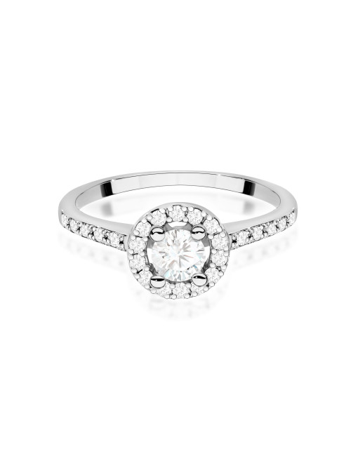 Pierscionek W477 Diament laboratoryjny 0,30ct