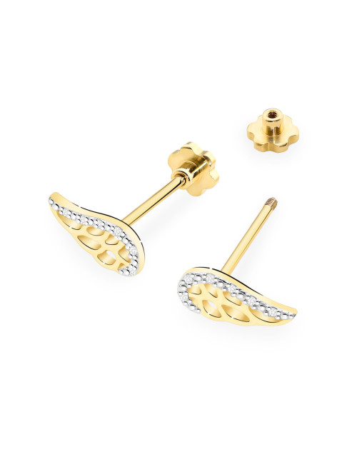 KOLCZYKI K0043 0,06CT