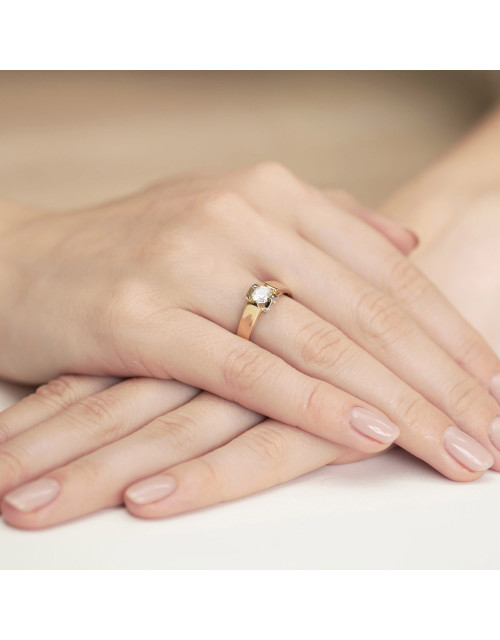 Pierscionek W320-0,50ct