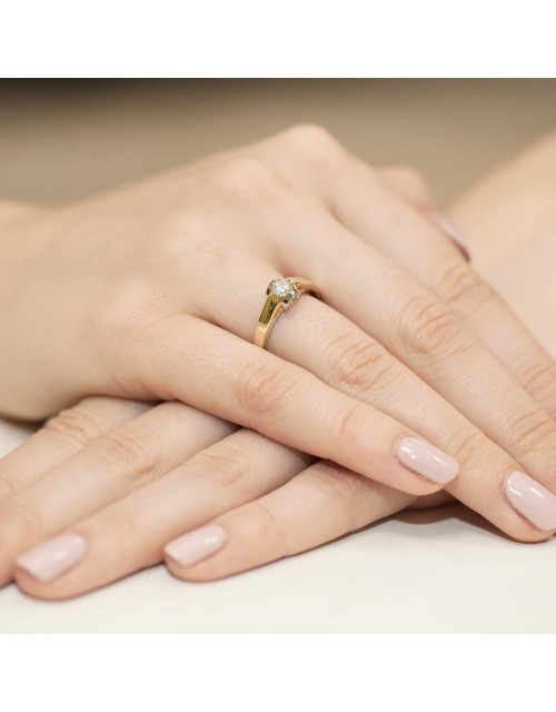 Pierscionek W320-0,30ct