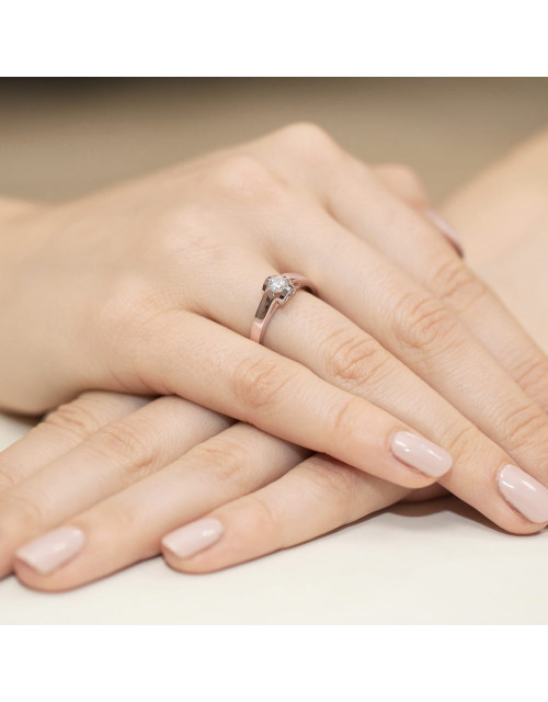 Pierscionek W320-0,30ct