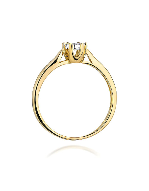 Pierscionek W328-0,11ct