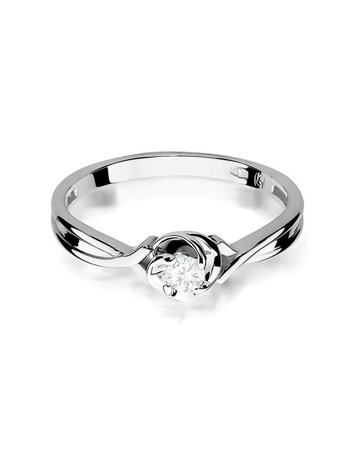 Pierscionek W329-0,10ct