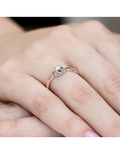 Pierscionek W329-0,10ct