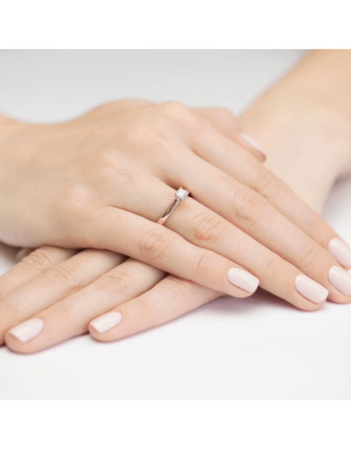 Pierscionek W341-0,30ct