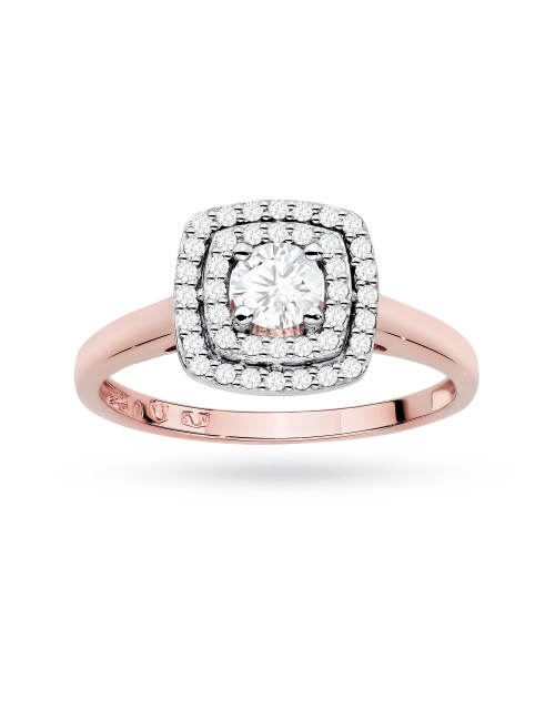 Pierscionek W345- 0,50ct