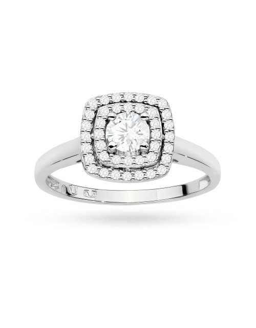 Pierscionek W345- 0,50ct