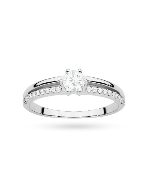 Pierscionek W355-0,40ct