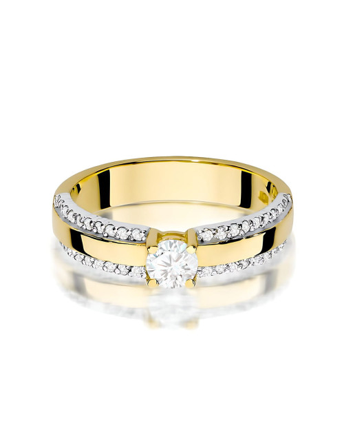 Pierscionek W356-0,45ct