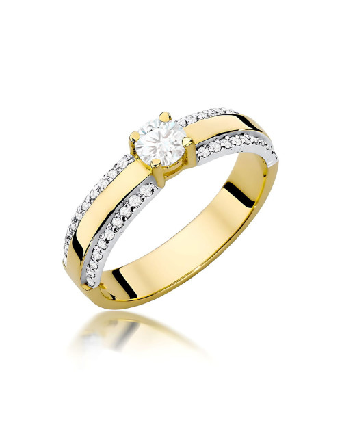 Pierscionek W356-0,45ct