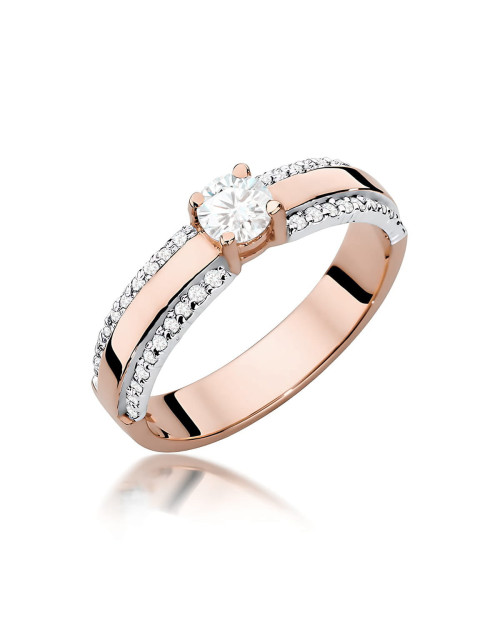 Pierscionek W356-0,45ct