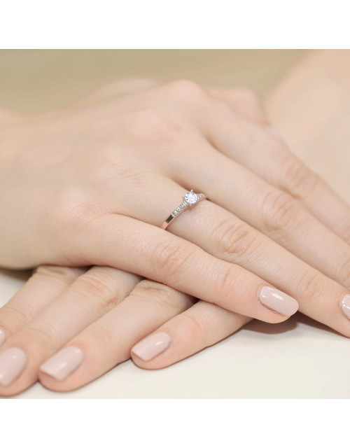 Pierscionek W0399-0,21ct