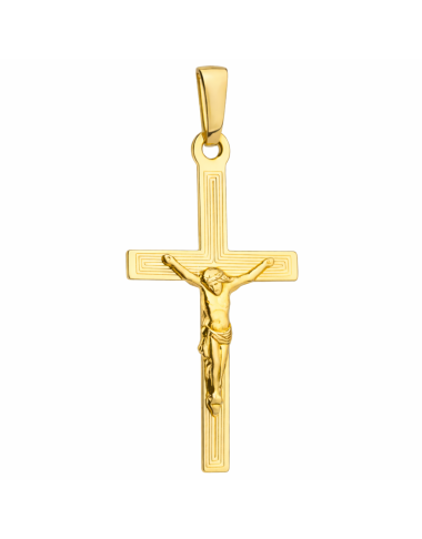 Krzyżyk złoty z Jezusem pr. 375 (Gramatura: 0.78)