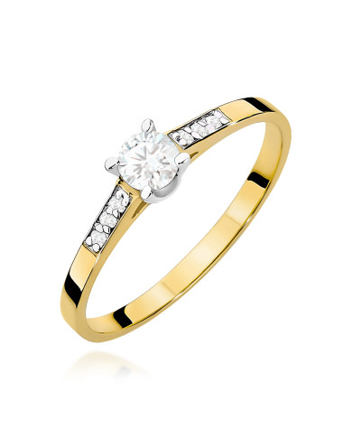 Pierscionek W0399-0,21ct