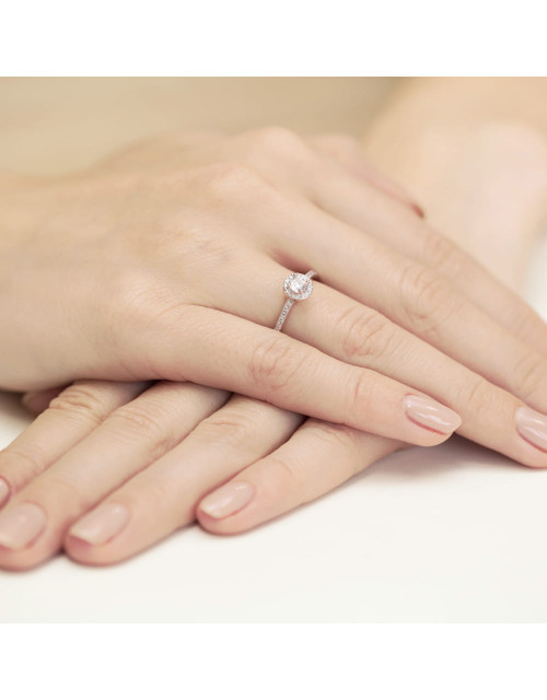 Pierscionek W0406-0,28ct