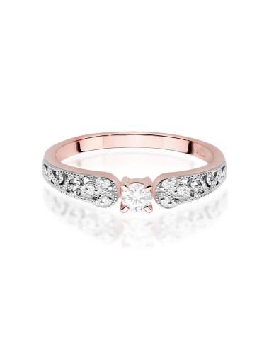 Pierscionek W411-0,13ct