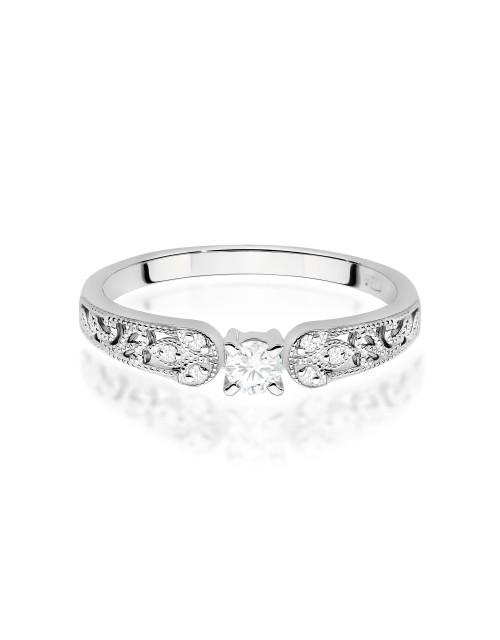 Pierscionek W411-0,13ct