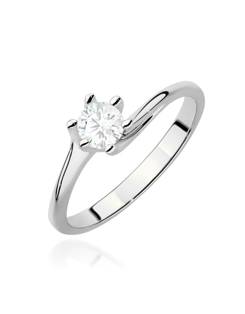 Pierscionek W423 0,50ct