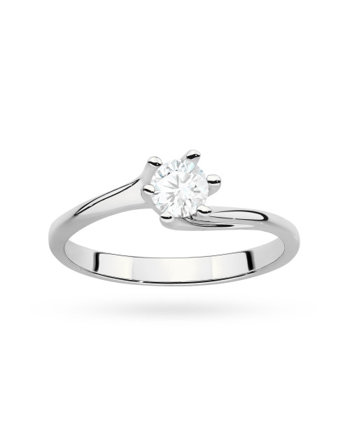 Pierscionek W423 0,50ct