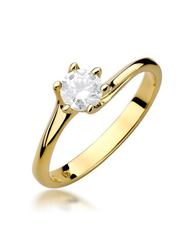 Pierscionek W423 0,50ct