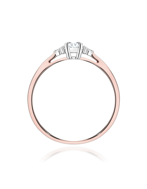 Pierscionek W428 0,13ct