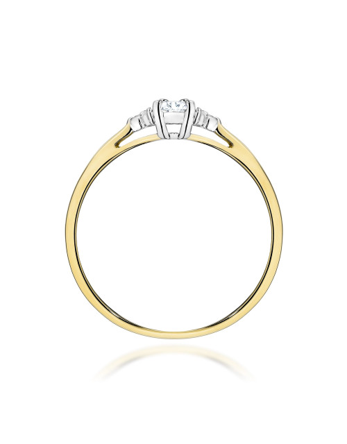 Pierscionek W428 0,13ct