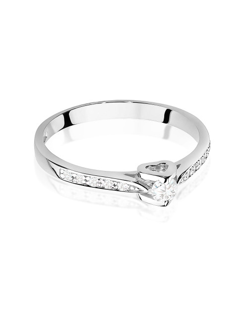 Pierscionek W435-0,15ct