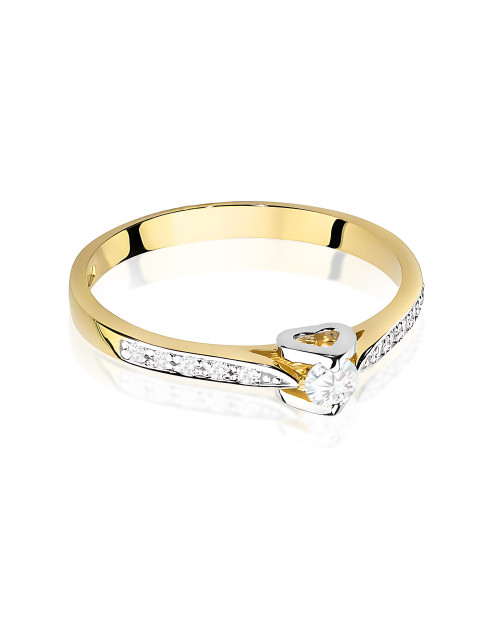 Pierscionek W435-0,15ct