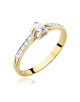 Pierscionek W435-0,15ct