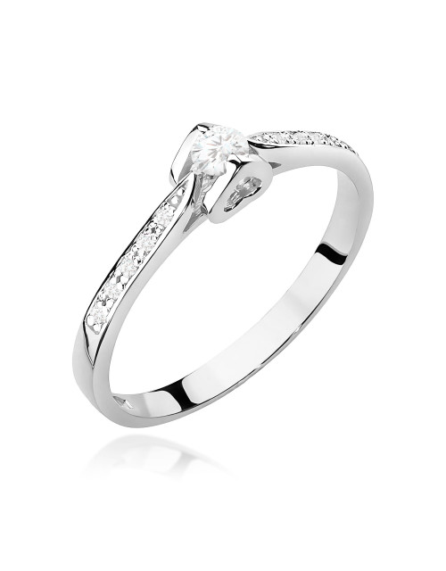 Pierscionek W435-0,15ct