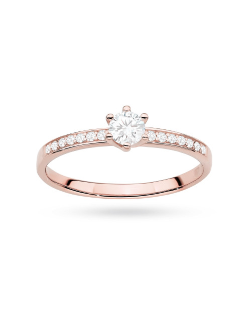 Pierscionek W459B 0,37ct