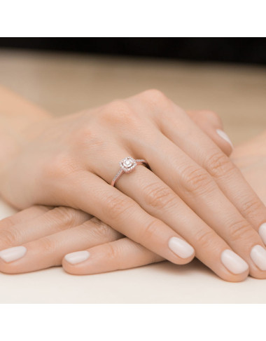 Pierscionek W462 0,21ct